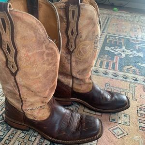 Ladies Boulet Cowboy Boots Size 10